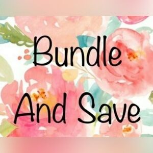I will send an additional offer once you create your bundle!!!